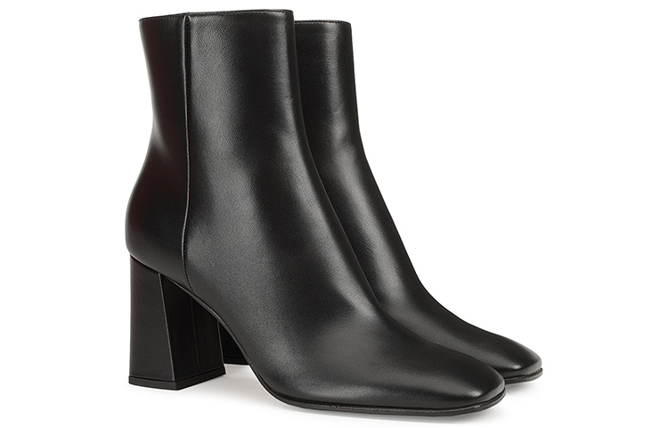 (W) SERGIO ROSSI SR Alicia Bootie 'Napa Leather Black' 圖 2