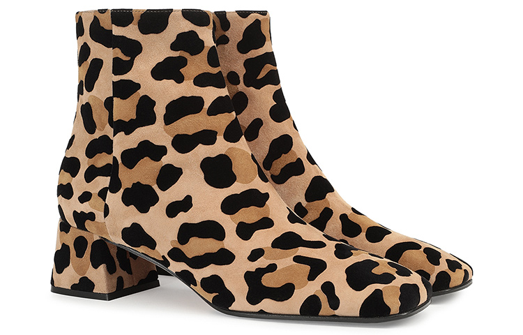 (W) SERGIO ROSSI SR Alicia Booties 'Brown Suede' 圖 2