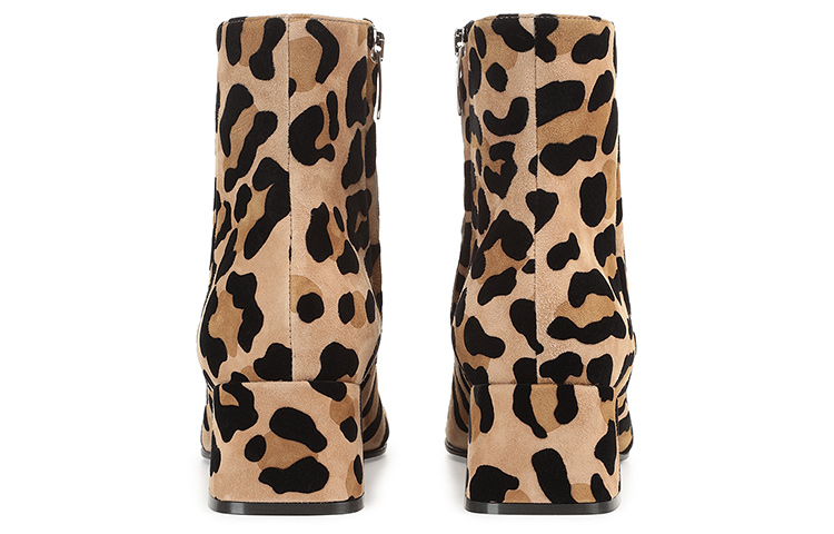 (W) SERGIO ROSSI SR Alicia Booties 'Brown Suede' 圖 4