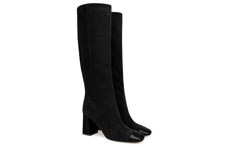 (W) SERGIO ROSSI SR Alicia High Boot 'Black Velvet' 圖 2