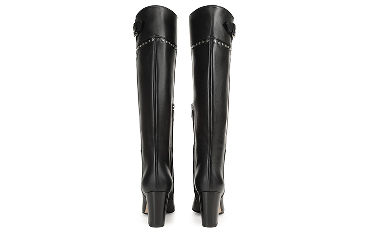 Shop (W) Botines altos de cuero negro SR Alyssa de Sergio Rossi A95810MNAN073301000