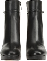 (W) SERGIO ROSSI SR Chris 'Boot Kulit Platform Hitam Ankle' A95730MNAN071311000 Lookbook (W) SERGIO ROSSI SR Chris 'Boot Kulit Platform Hitam Ankle' A95730MNAN071311000