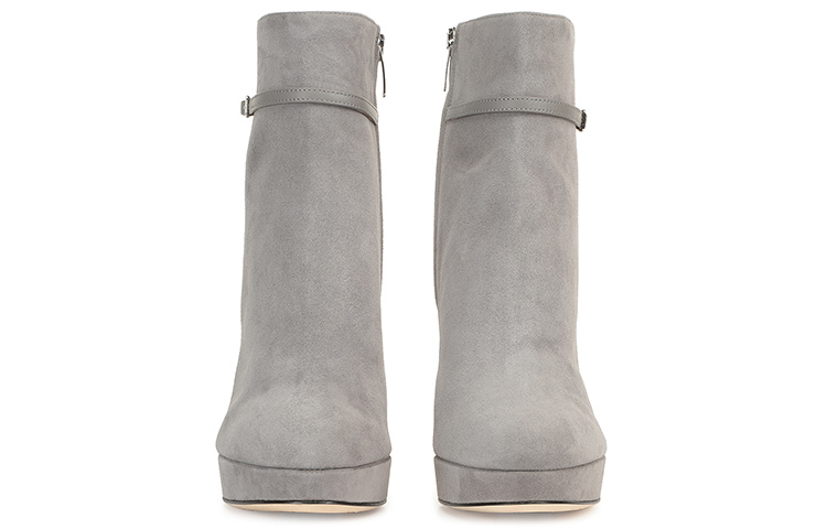 (W) SERGIO ROSSI SR Chris Bootie 'Grey Suede' 圖 3