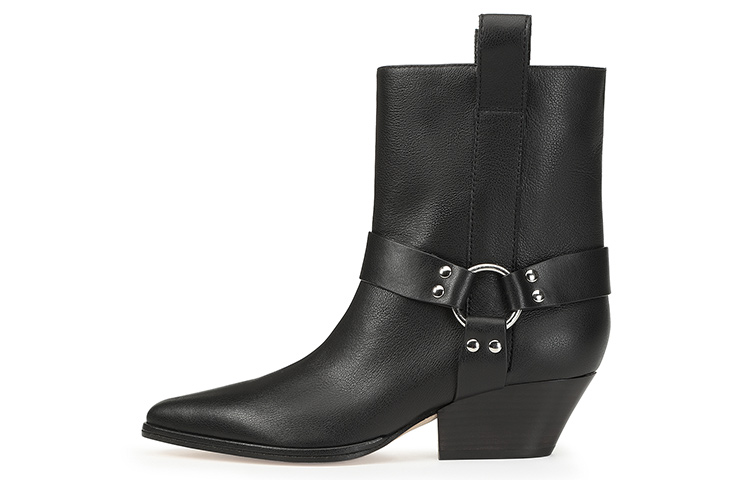 (W) SERGIO ROSSI SR Janye Bootie 'Black Velvet'