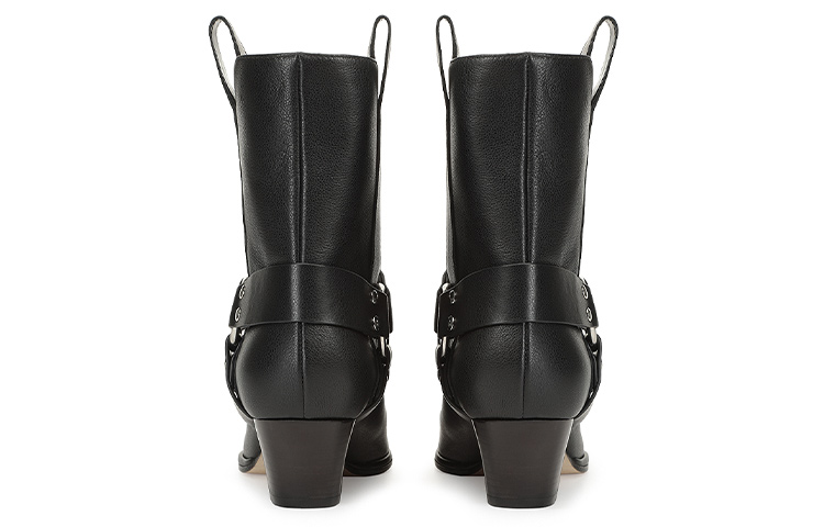 (W) SERGIO ROSSI SR Janye Bootie 'Black Velvet' 圖 4