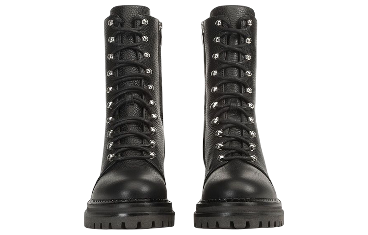 (W) SERGIO ROSSI Sr Joan 'Black Leather Moto' 圖 4