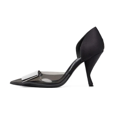 (W) SERGIO ROSSI Sr Miroir 'Black'