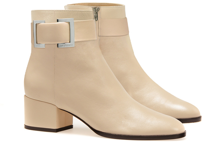 Order (W) SERGIO ROSSI SR Prince 'Botines de cuero beige' A88930MNAN073109180