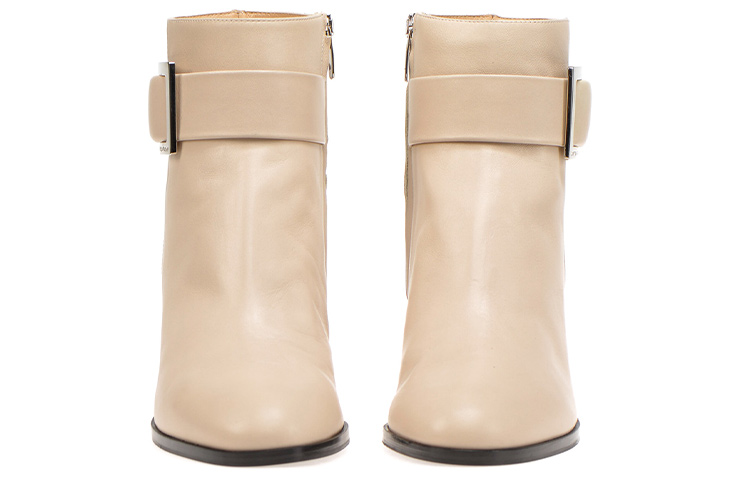 Lookbook (W) SERGIO ROSSI SR Prince 'Botines de cuero beige' A88930MNAN073109180