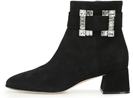 (Women) SERGIO ROSSI SR Prince 'Velvet Black' A92280MCAZ011101000 (Women) SERGIO ROSSI SR Prince 'Velvet Black' A92280MCAZ011101000