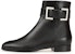 (W) SERGIO ROSSI SR Prince Boot 'Fesyen Kulit Hitam' A88900MNAN073701000