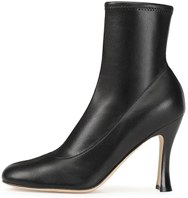 (Women) SERGIO ROSSI SR Tara 'Black Elastic Nappa Leather Ankle Boot' A96681MTEE541301000 Buy (Women) SERGIO ROSSI SR Tara 'Black Elastic Nappa Leather Ankle Boot' A96681MTEE541301000