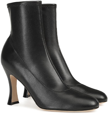 (Women) SERGIO ROSSI SR Tara 'Black Elastic Nappa Leather Ankle Boot' A96681MTEE541301000 Order (Women) SERGIO ROSSI SR Tara 'Black Elastic Nappa Leather Ankle Boot' A96681MTEE541301000