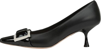 (Women) SERGIO ROSSI SR Twenty 'Black Pointed High Heels' A90530MFN595120100 (Women) SERGIO ROSSI SR Twenty 'Black Pointed High Heels' A90530MFN595120100