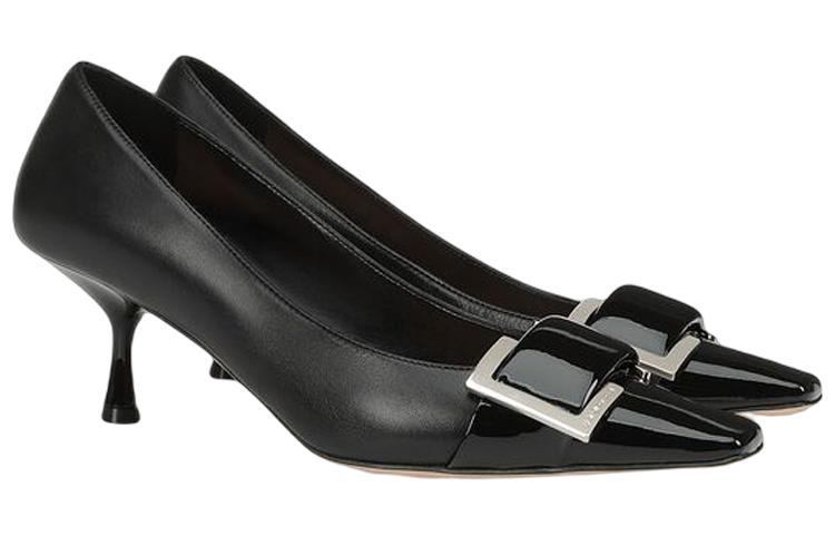 Order (W) Sergio Rossi SR Twenty '黑色尖头高跟鞋' A90530MFN595120100