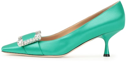 (Women) SERGIO ROSSI SR Twenty 'Emerald Green' A92860MTEZ021203609 (Women) SERGIO ROSSI SR Twenty 'Emerald Green' A92860MTEZ021203609