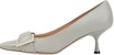 (W) SERGIO ROSSI SR Twenty 'Tumit Tinggi Kelabu Pointed' A90530MFN5951201541