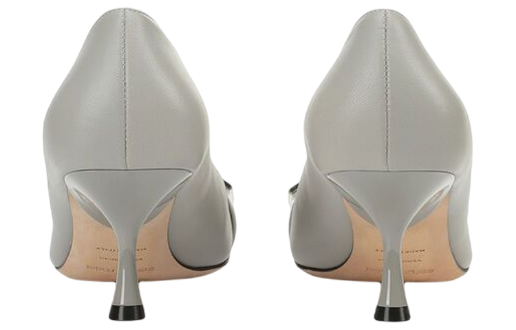 Shop (W) SERGIO ROSSI SR Twenty 'Tumit Tinggi Kelabu Pointed' A90530MFN5951201541