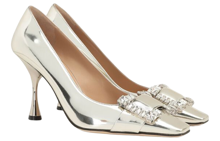 (W) SERGIO ROSSI SR Twenty 'Silver' 圖 2