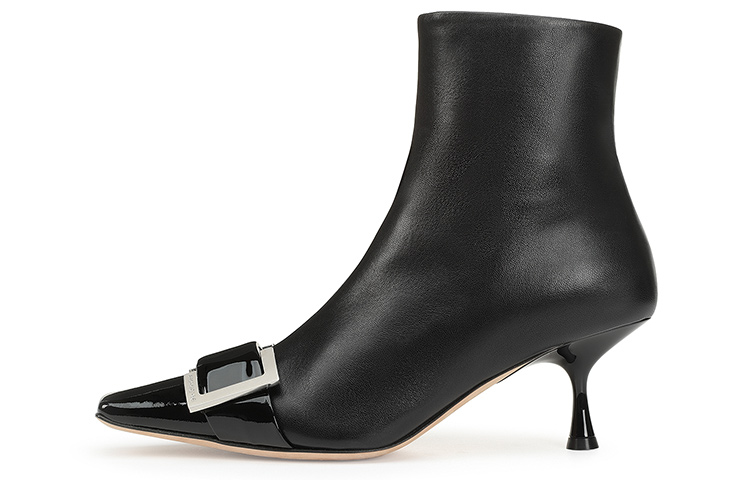 (Women) SERGIO ROSSI SR Twenty Boot 'Black Leather' A90900MFN5951201000