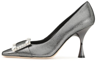 (Women) SERGIO ROSSI SR Twenty High Heels 'Black Grey' A92861MCA3011548090 (Women) SERGIO ROSSI SR Twenty High Heels 'Black Grey' A92861MCA3011548090