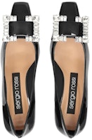 (W) SERGIO ROSSI SR Twenty Tacones Altos 'Negro Charol Hebilla con Gemas' A92860MVIV011201000 Lookbook (W) SERGIO ROSSI SR Twenty Tacones Altos 'Negro Charol Hebilla con Gemas' A92860MVIV011201000