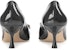 (W) SERGIO ROSSI SR Twenty Tumit Tinggi 'Black Patent Gem Buckle' A92860MVIV011201000