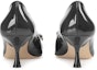 Shop (W) SERGIO ROSSI SR Twenty Tumit Tinggi 'Black Patent Gem Buckle' A92860MVIV011201000