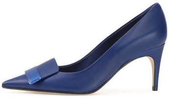 (Women) SERGIO ROSSI Stiletto 'Blue Pointed-Toe' A78950MFI566110 (Women) SERGIO ROSSI Stiletto 'Blue Pointed-Toe' A78950MFI566110