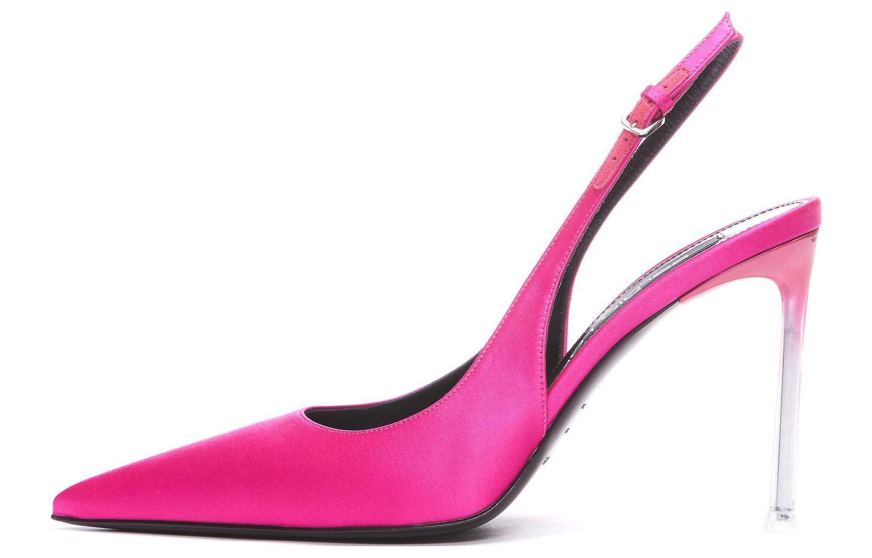 (Women) SERGIO ROSSI Stiletto 'Pink Buckle Fashion' B01800MFI6565500