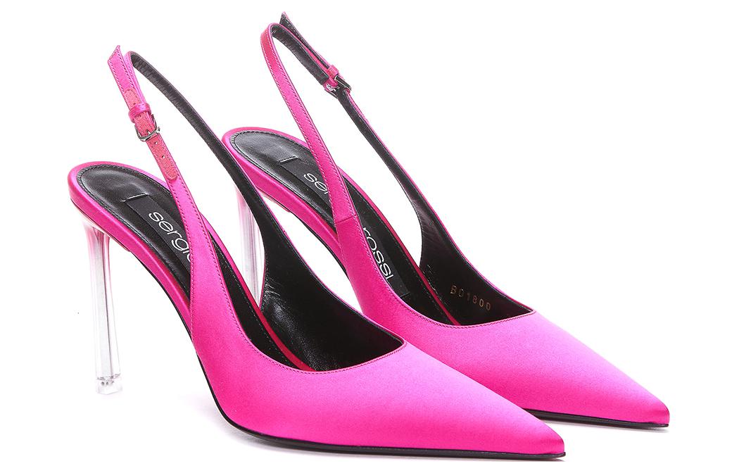 Order (Women) SERGIO ROSSI Stiletto 'Pink Buckle Fashion' B01800MFI6565500