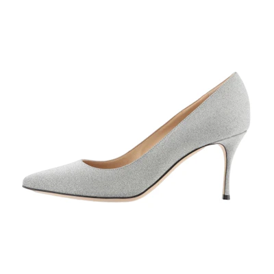(W) SERGIO ROSSI Stiletto 'Silver Fashion'