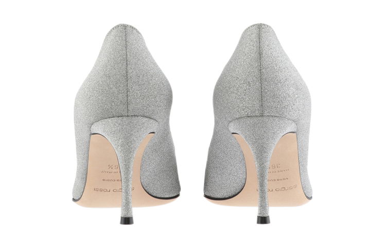 Shop (W) 세르지오 로시 '실버 패션' 스틸레토 A43841MMVL111108102