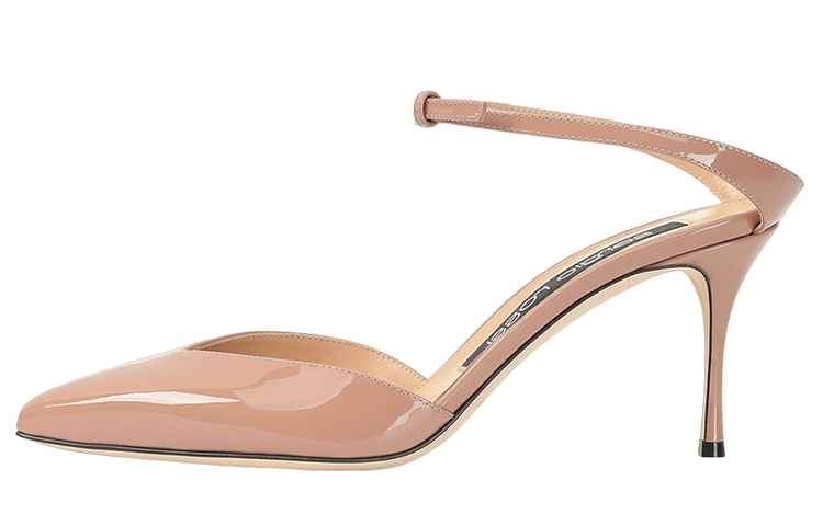 (Women) SERGIO ROSSI Stiletto Pumps 'Nude Patent' A91121MVIV011105755
