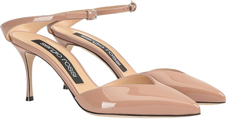 (Women) SERGIO ROSSI Stiletto Pumps 'Nude Patent' A91121MVIV011105755 Order (Women) SERGIO ROSSI Stiletto Pumps 'Nude Patent' A91121MVIV011105755