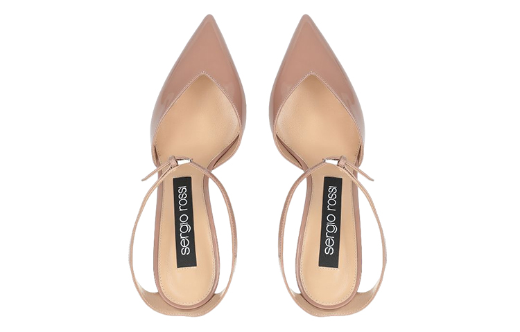 Lookbook (W) SERGIO ROSSI Sepatu Hak Tinggi 'Nude Patent' A91121MVIV011105755