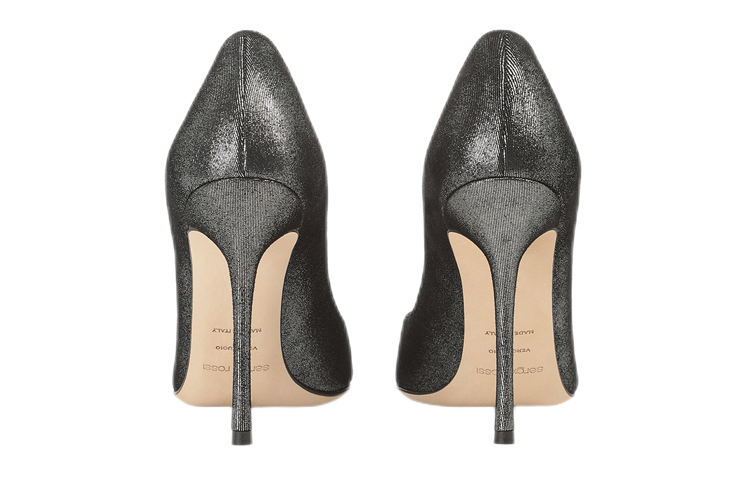 Shop (W) SERGIO ROSSI Kasut Tumit Tinggi 'Smoke Grey' A43842MCA3011108090