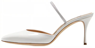 (Women) SERGIO ROSSI Stiletto Pumps 'White Patent' A73273MVIV011109000 (Women) SERGIO ROSSI Stiletto Pumps 'White Patent' A73273MVIV011109000