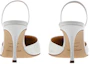Shop (W) 세르지오 로시 화이트 에나멜 스틸레토 펌프스 A73273MVIV011109000