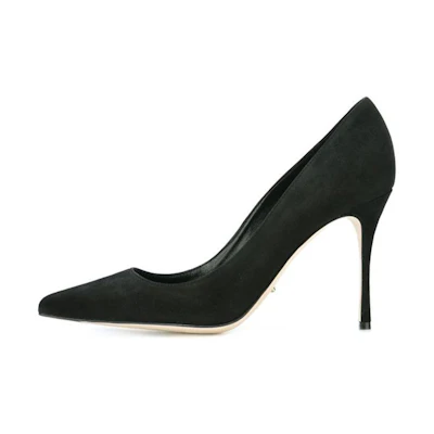 (W) SERGIO ROSSI Suede High Heels 'Fashion Black'
