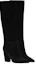 Order (Women) SERGIO ROSSI Suede Pointed-Toe Tall Boots 'Black' A85412MCAZ013101000