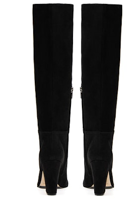 (Women) SERGIO ROSSI Suede Pointed-Toe Tall Boots 'Black' A85412MCAZ013101000 Shop (Women) SERGIO ROSSI Suede Pointed-Toe Tall Boots 'Black' A85412MCAZ013101000