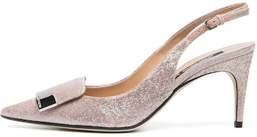 (Women) Sergio Rossi Suede Pointed Toe Stiletto High Heels Women’s Pink A80290MTEL316823 (Women) Sergio Rossi Suede Pointed Toe Stiletto High Heels Women’s Pink A80290MTEL316823