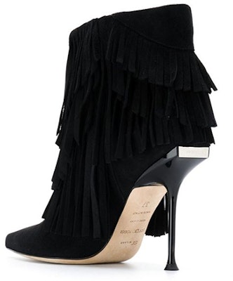 (Women) SERGIO ROSSI Tassel Leather Ankle Boots 'Black' A84751MCA1041000 Lookbook (Women) SERGIO ROSSI Tassel Leather Ankle Boots 'Black' A84751MCA1041000