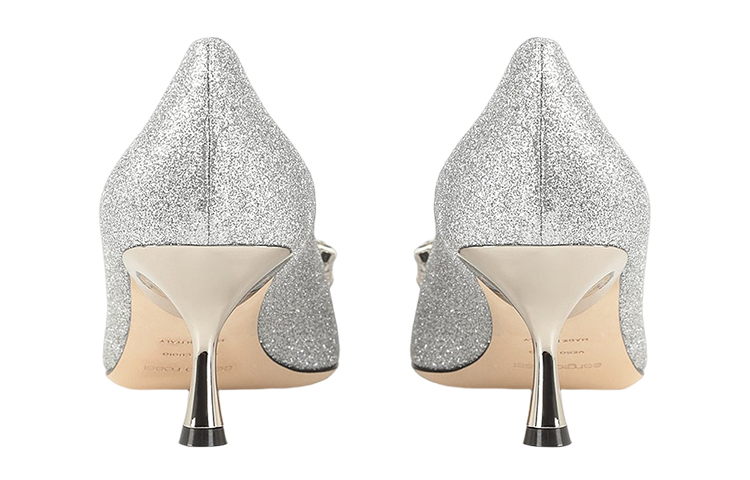 Shop (W) SEPATU SERGIO ROSSI Twenty High Heels 'Crystal Buckle Silver' untuk Wanita A92861MTE1018102154