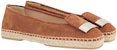 (W) SERGIO ROSSI Kasut Espadrille Baldu 'Coklat' A94490MFI4714102230