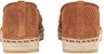 (W) SERGIO ROSSI Kasut Espadrille Baldu 'Coklat' A94490MFI4714102230