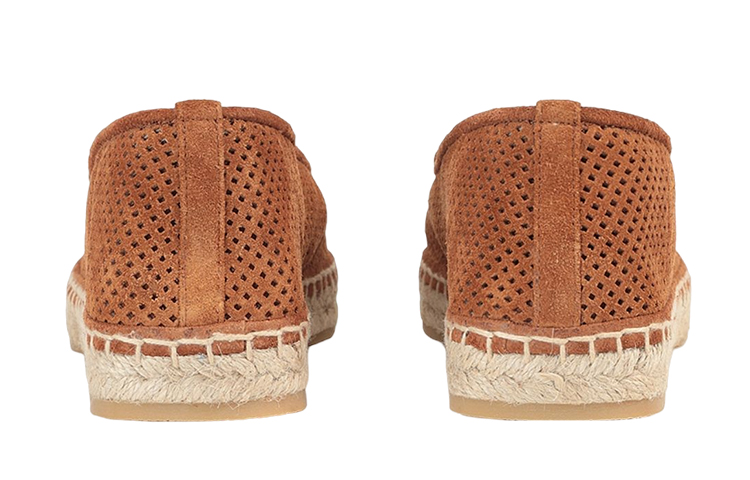 Purchase (Women) SERGIO ROSSI Velvet Espadrille Flats 'Brown' A94490MFI4714102230