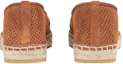 Purchase (Women) SERGIO ROSSI Velvet Espadrille Flats 'Brown' A94490MFI4714102230