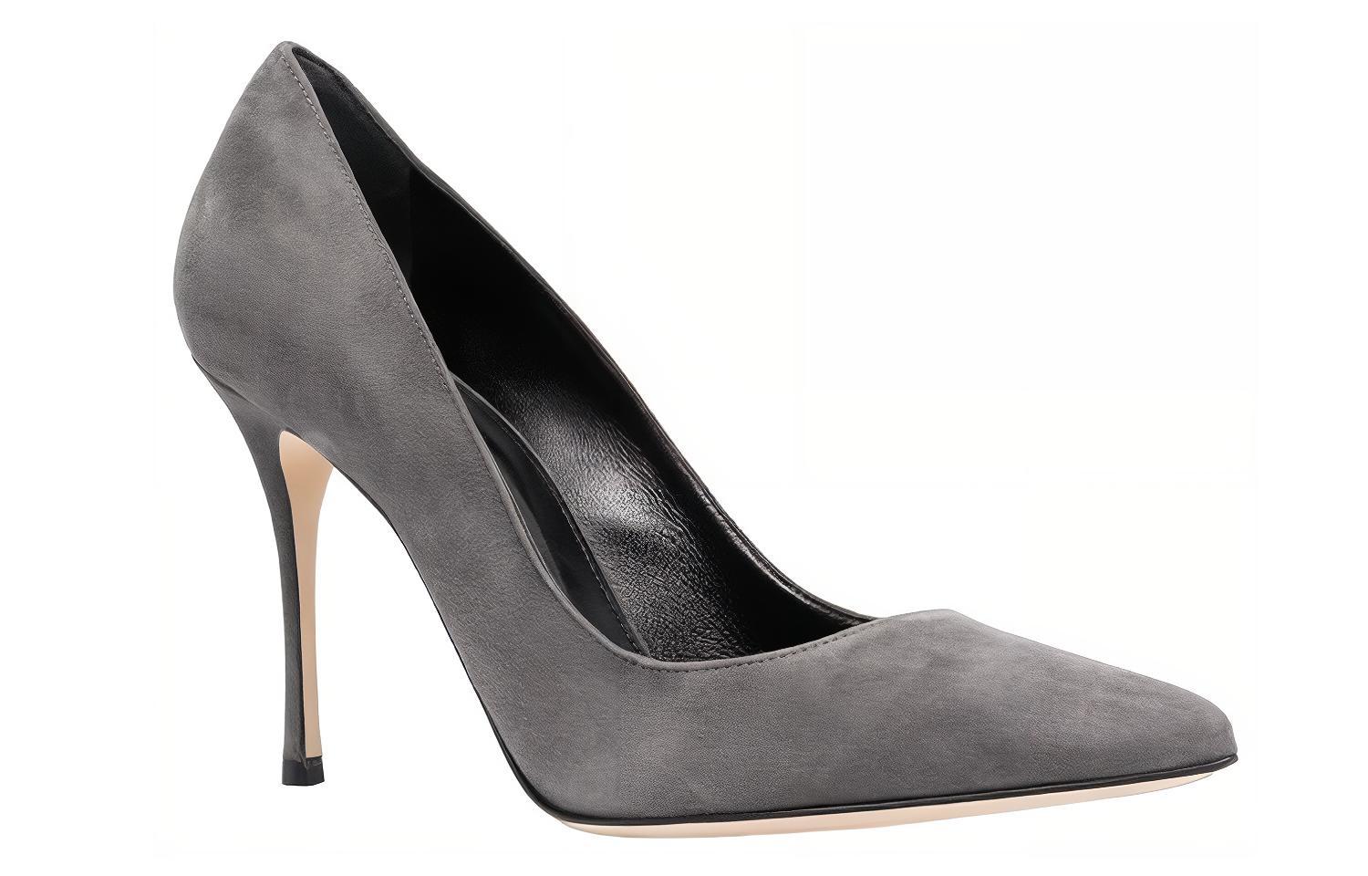 Order (W) 세르지오 로시 벨벳 슬립온 스틸레토 힐 A43843MCAZ011101347